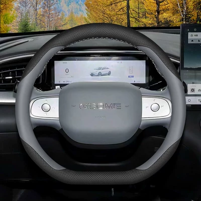 Interior Decoration Modification Parts, Steering wheel cover - geely-star-wish-black-starry-sky-gray-standard