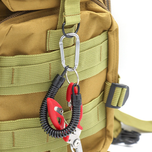 Lure fishing gear, lost rope, pole protection rope, telescopic fishing rope, telephone line type lure tool
