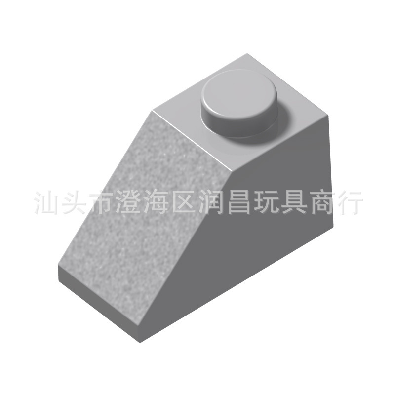 Foreign trade cross-border small particle assembling and inserting building blocks parts accessories parts compatible with 3040 1x 2 inclined brick