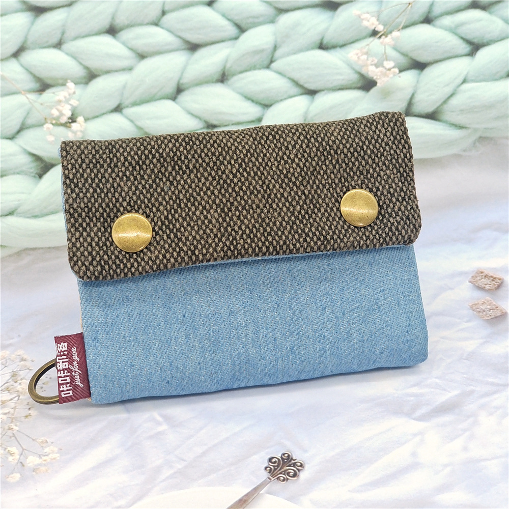 Denim light blue-30% off wallet