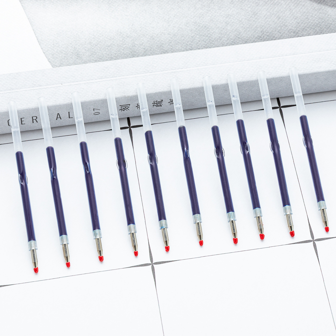 Repuesto de tinta gel 0.5mm para pluma de cuentas de plástico image 4