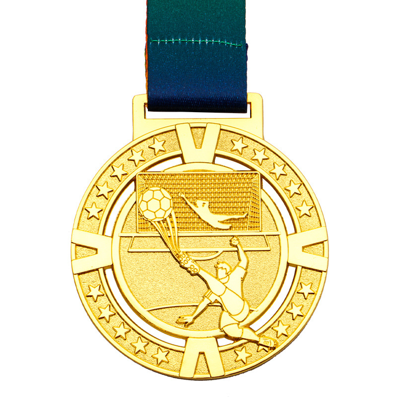 Medalla de fútbol personalización creativa tirador Golden Boot Award competencia de juegos deportivos Copa del mundo premio de recuerdo