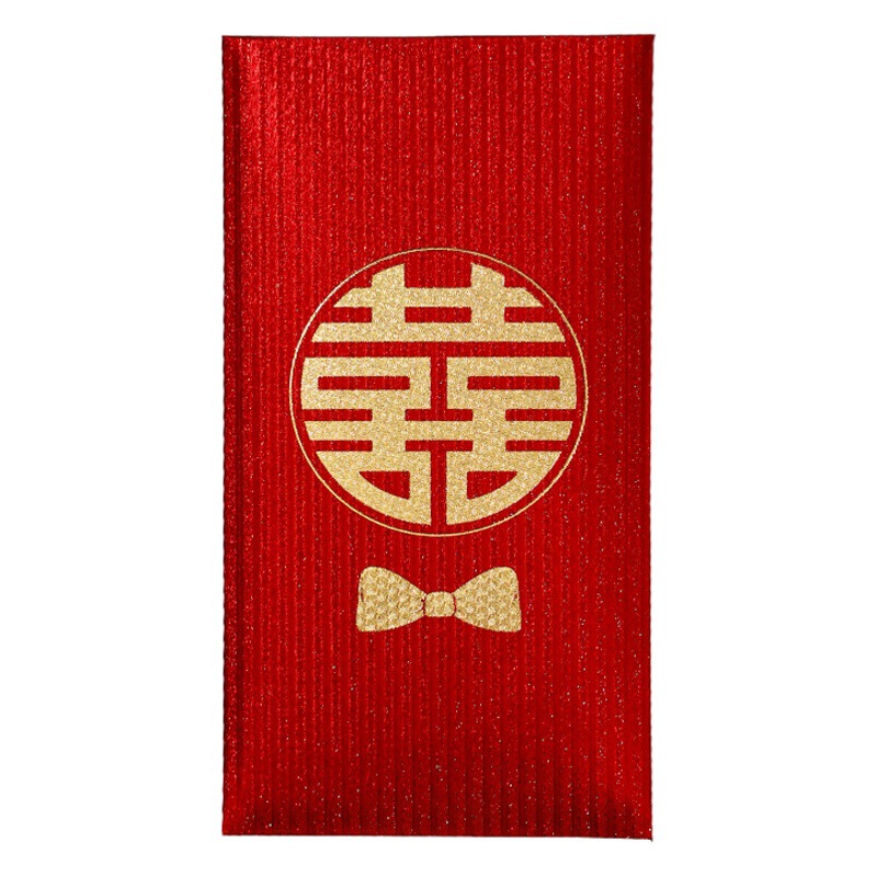 Boda sobre rojo personalizado creativo boda modificado bolso rojo sobre Xi carácter mil Yuan Li Wei sello suministros de boda regalo de devolución al por mayor