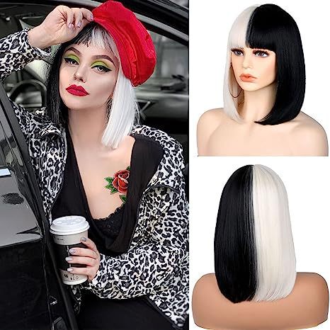 Fantasy Party Chinese brand anime women's short bobo head wig