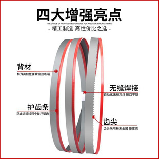 THEIS Tess Band Saw Blade Imported Material 3505 Saw Blade 3050 Steel Bar Cutting Durable Saw Blade Metal