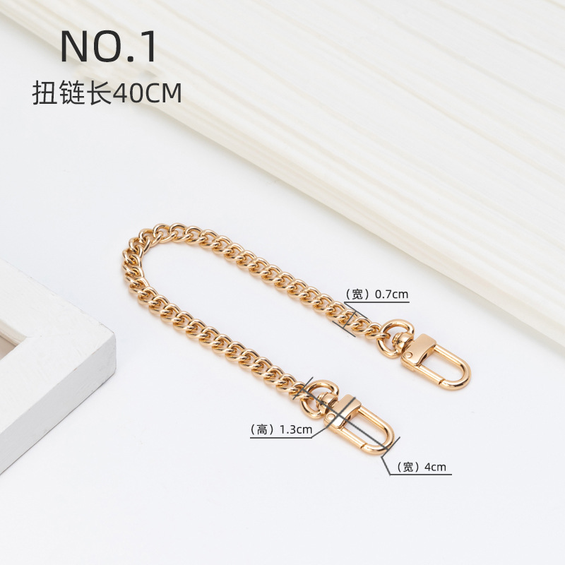 Hengjiang accesorios adecuados para Kouchi Mahjong bolsa accesorios de cadena de la perla bolsa de cadena de extensión con bolsa de la axila cadena decorativa