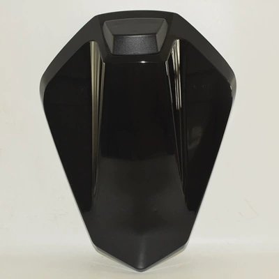 cover rear hump cushion, Motorcycle cushion - glossy-black