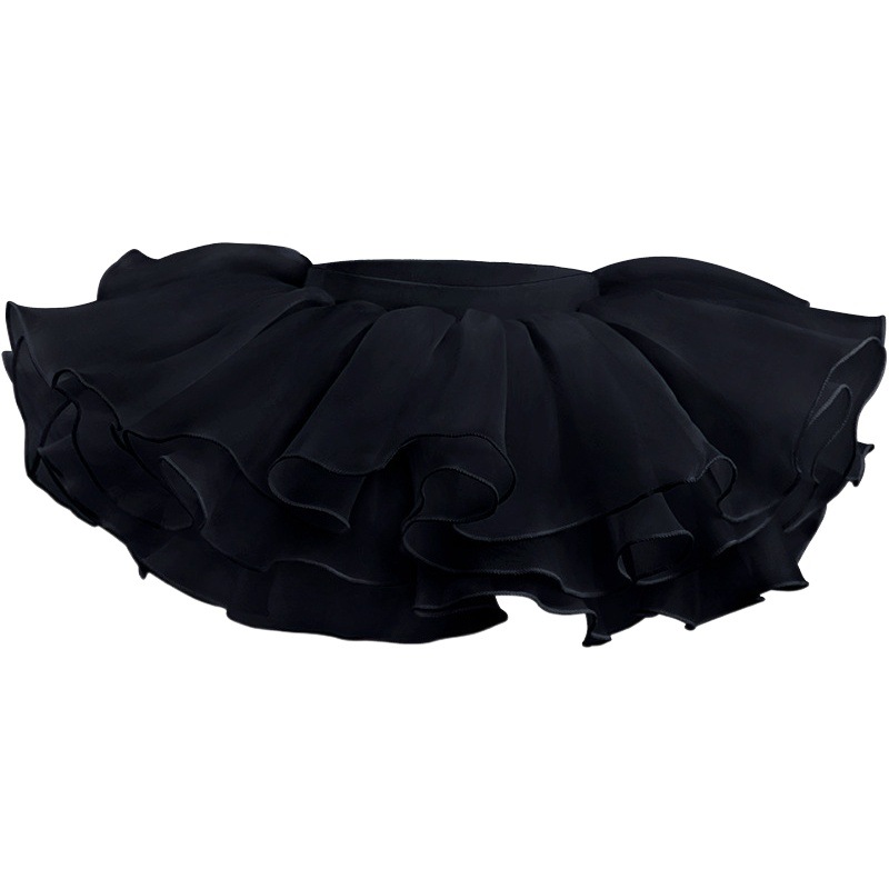 Falda de baile para niños Falda de baile para niñas falda de ballet falda de organza para niñas pettiskirt de rendimiento