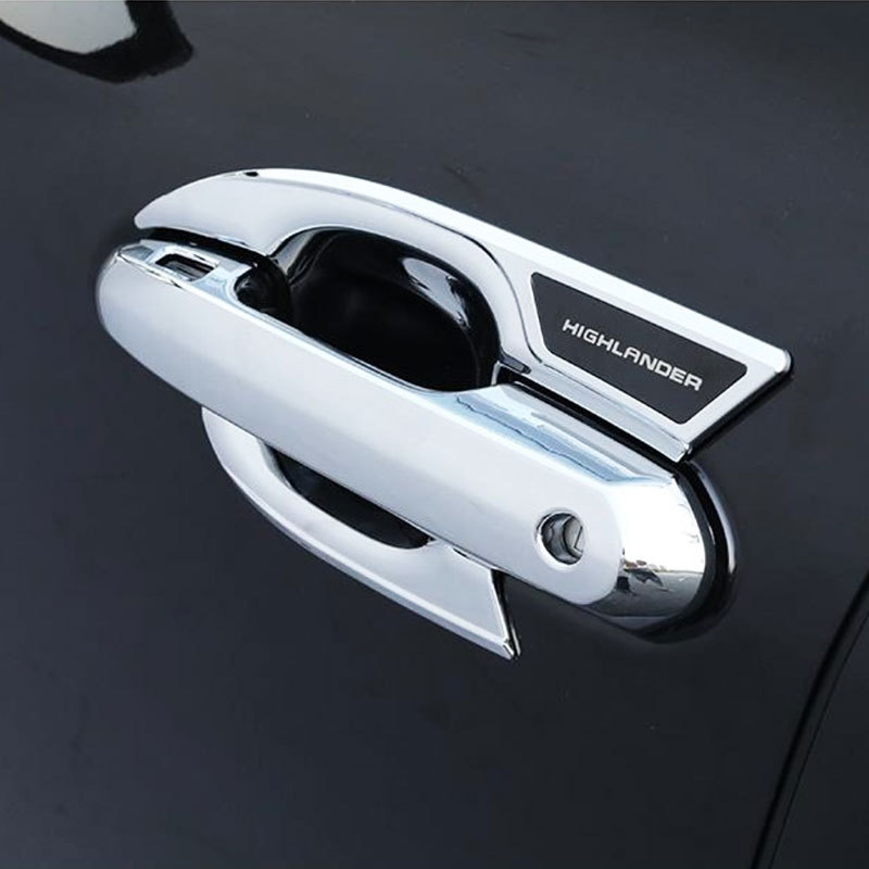 Suitable for Toyota 22 Highlander Door Bowl Handle Protection Sticker Exterior Decoration Modification Accessories Lu Fang Crown Door Handle