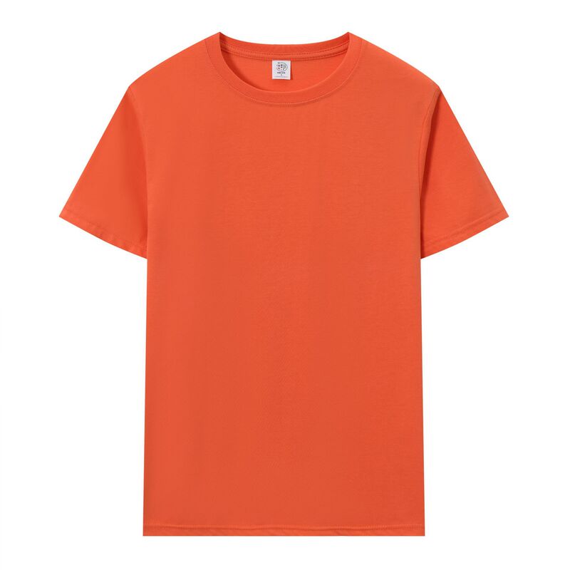 夏半袖Tシャツ、日常作業服、クラス服、ポリエステルラウンドネック文化シャツ、スポーツレジャートップス|undefined