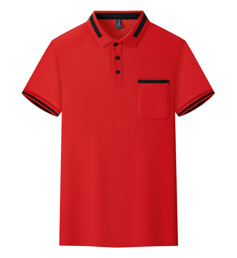 Camisas de trabajo de restauración personalizadas de gran tamaño Hot Pot Barbecue Restaurante de comidas rápidas servicio de mangas cortas camiseta polo