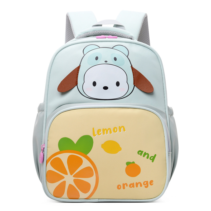 Mochila escolar de jardín de infantes con estampado de dibujos animados Mochila para niños de primer grado Mochila escolar preescolar para niños y niñas