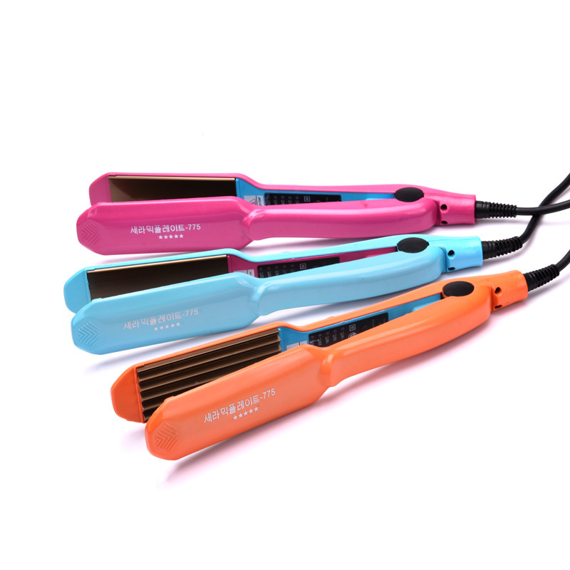 Amazon Corn Clip Calor Temperatura Plancha de Cabello Cerámica Corn Fluffy Blanche Corn Shades Flecha image 3