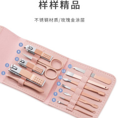 鷹嘴鉗美甲工具套裝 死皮剪美容美甲修腳 指甲刀批發專用全套工具