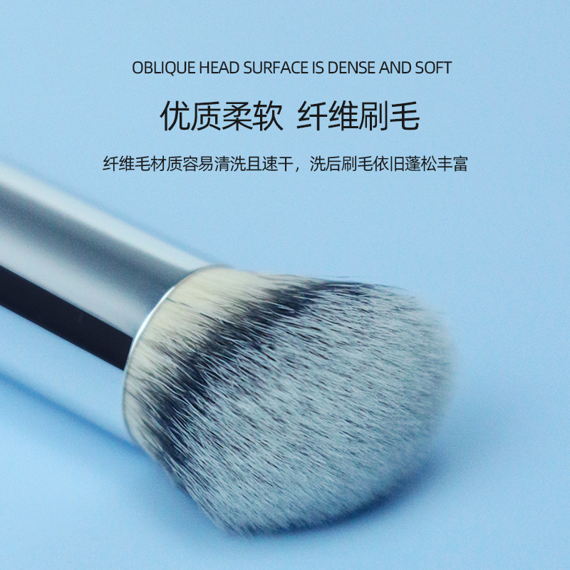 270 cepillo blanco corto inclinado cepillo de cubierta de la zona especial para recién llegados herramientas de maquillaje cepillo de cubierta especial