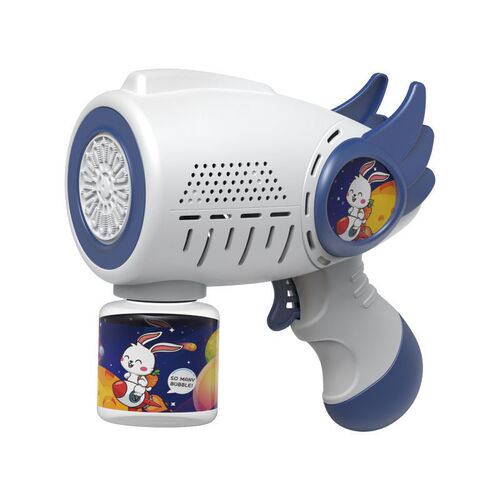 Internet celebrity rechargeable bubble machine toy children's fully automatic electric bubble gun handheld bubble blowing machine gift for boys and girls