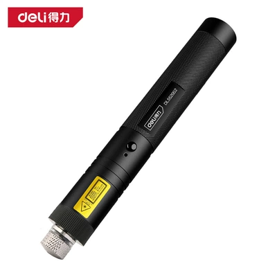 Deli Green Laser Pointer Qəza çəkici - dl552002-green-light-laser-pointer-800mah-black-standard