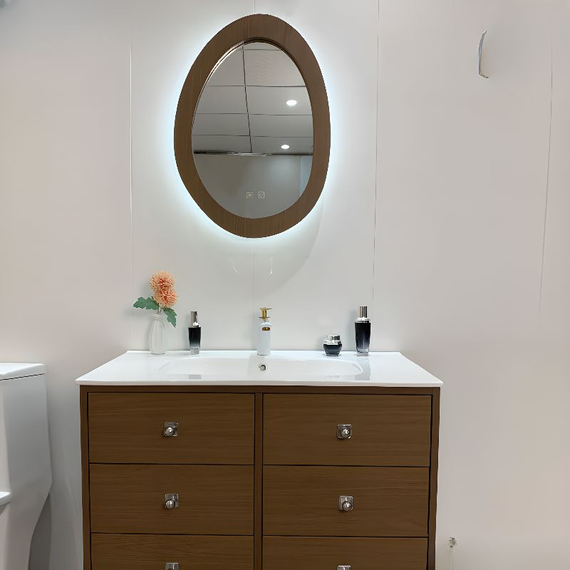 Bathroom Sink Cabinet Wall Hanging 6 Suction Suspension Cabinet Brown Toilet Sink Cabinet Small Space Storage Bathroom Sink Cabinet Wall Hanging 6 Suction Suspension Cabinet Brown Toilet Sink Cabinet Small Space Storage