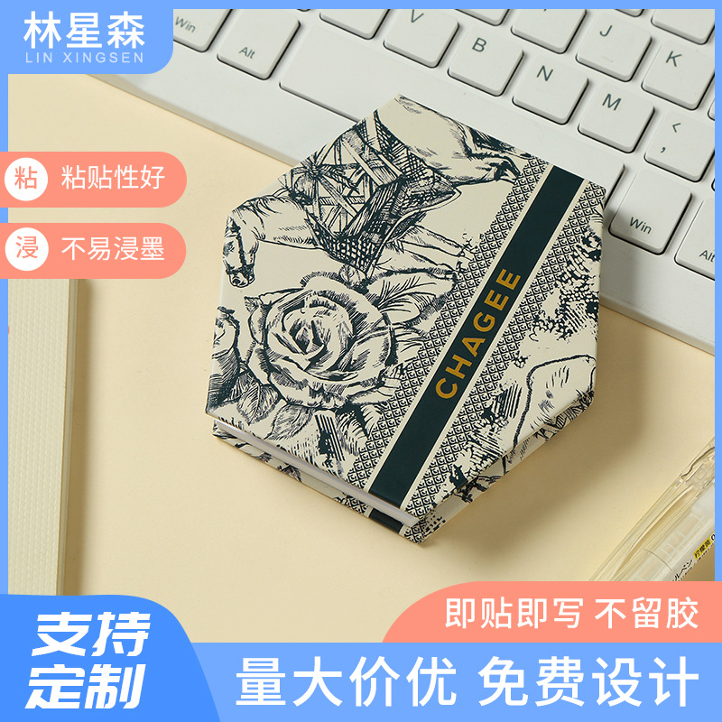 사무실 학생 문구 노트 책 창조적 인 데스크탑 노트 종이 메시지 노트 간단한 눈물 끈적 끈적 끈적 끈적한 메모