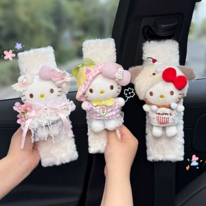 KITTY Avtomobil Təhlükəsizlik Kəməri Çiyin Yastığı, Cütlüklər Üçün Aşınma Əleyhinə