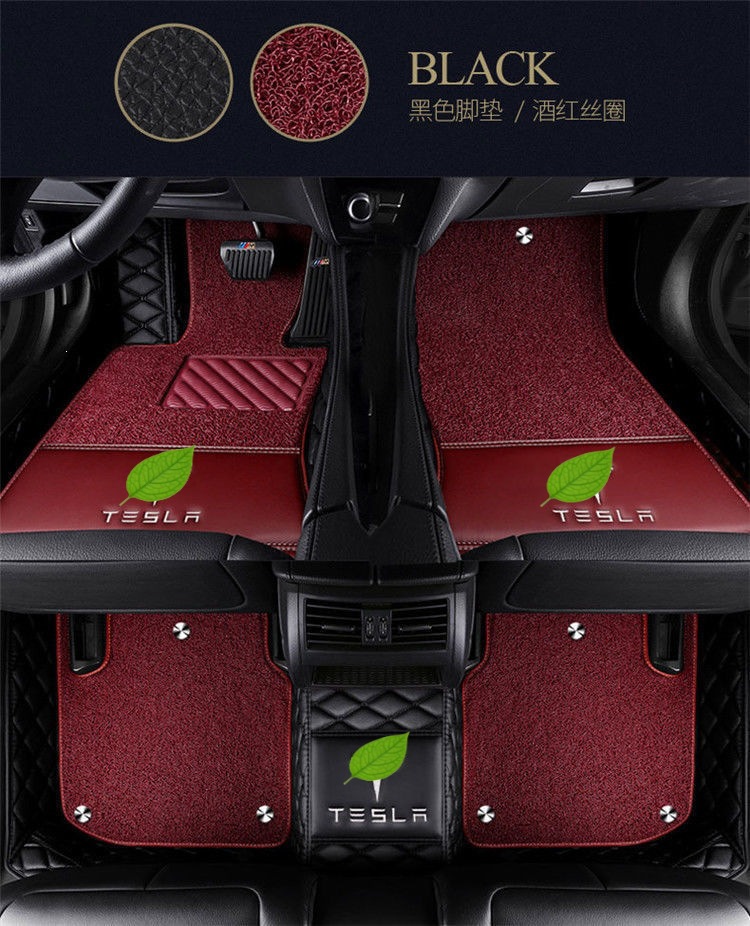 Suitable for Tesla Model Y floor mats, Tesla MODEL 3 MODEL S full-coverage car floor mats