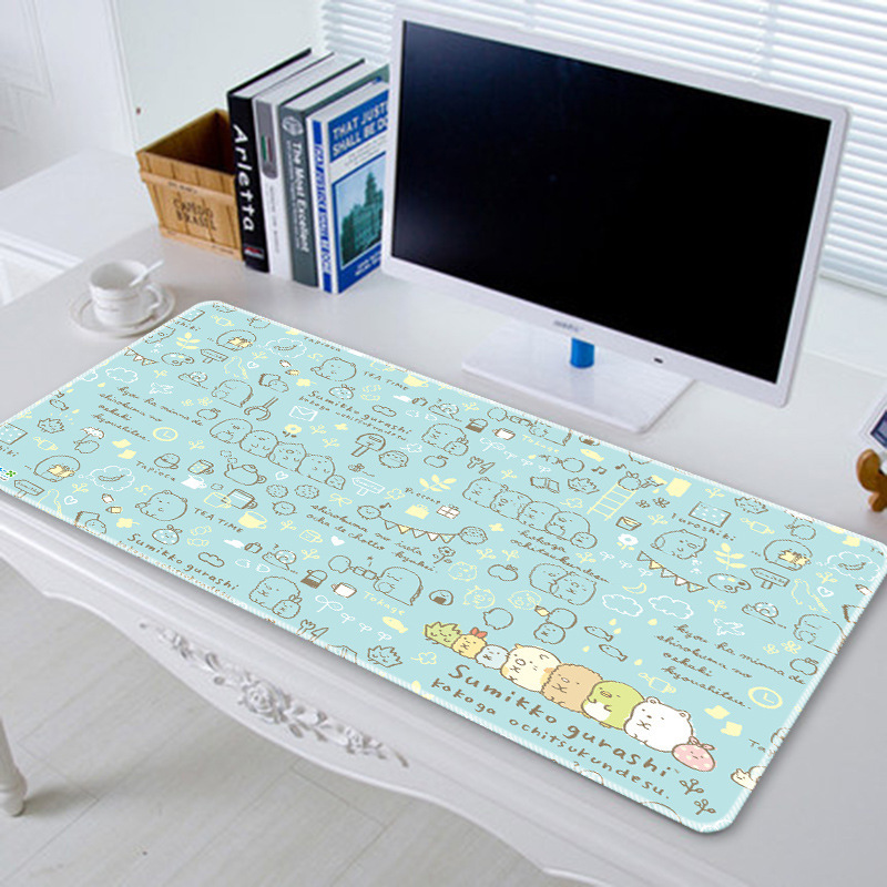 Cartoon Large Mouse Pad INS Style Student Notebook Table Mat Cute Girl Office Mat Computer Keyboard Cartoon Large Mouse Pad INS Style Student Notebook Table Mat Cute Girl Office Mat Computer Keyboard