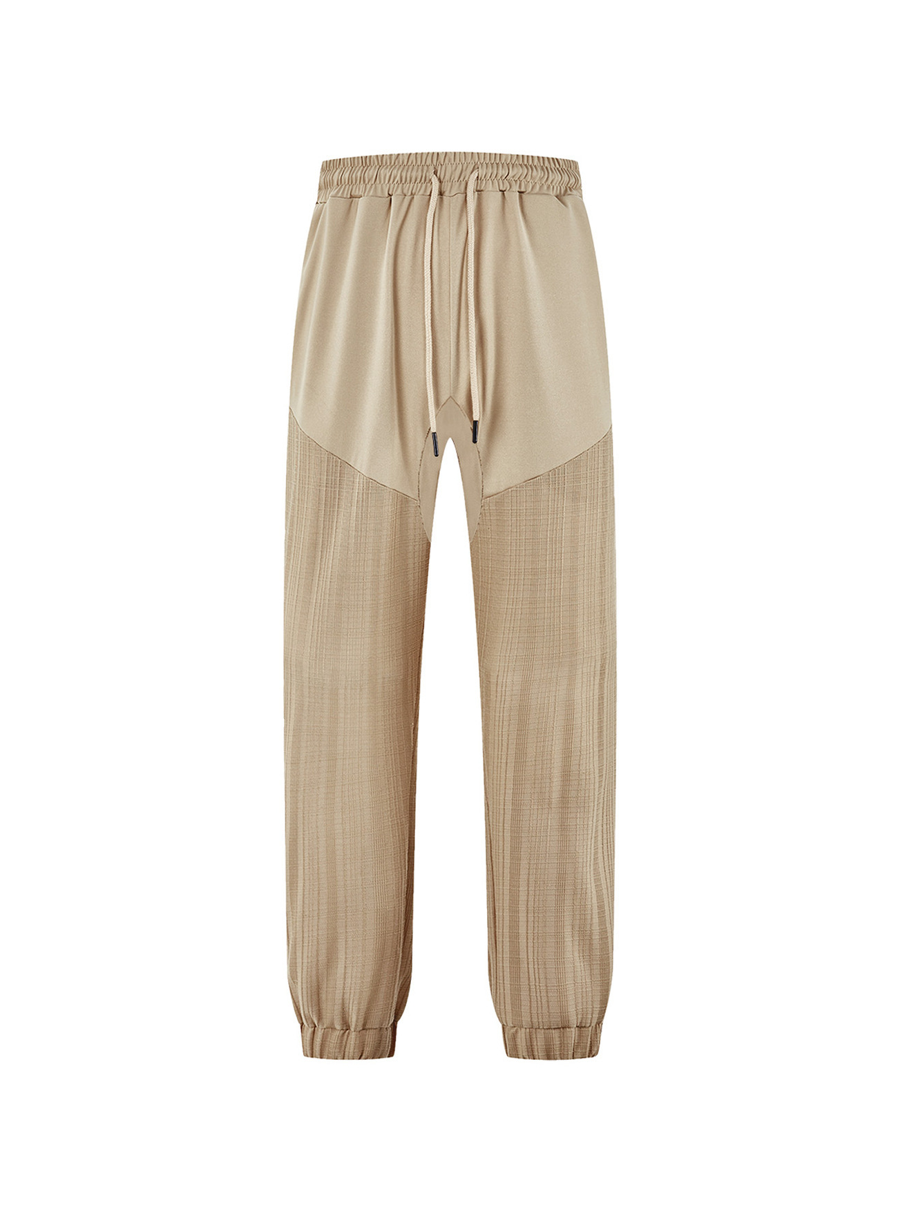 Europa y América transfronterizos Amazon Pantalones casuales TK otoño simple y suelto imitación de lino deportivo empalme pantalones de guardia de hombre