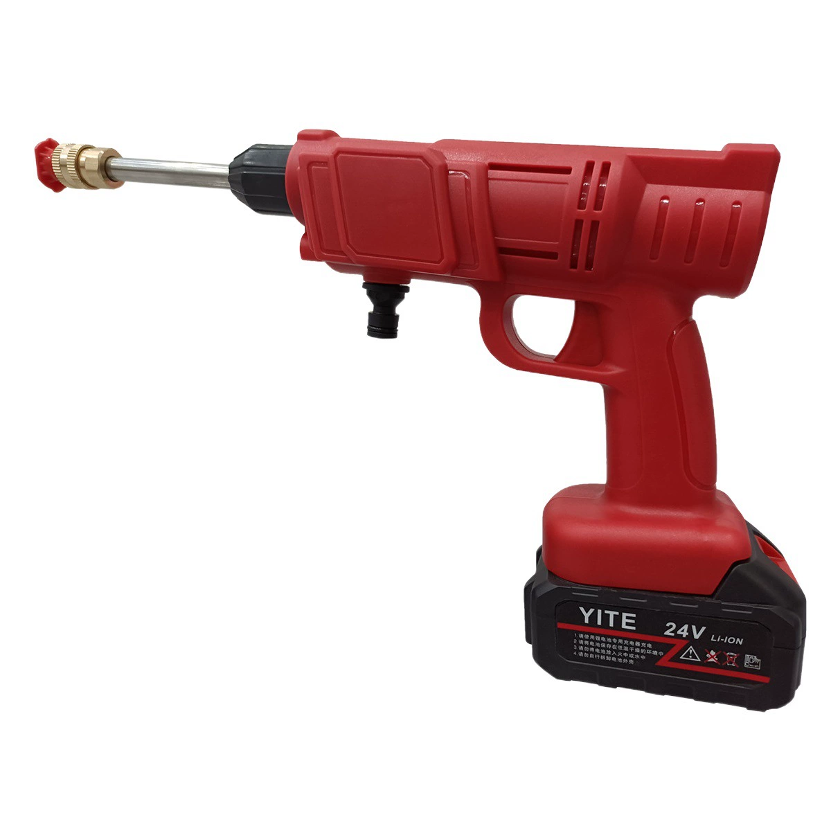 Литиевая батарея автомойки водяной пистолет Электрический бытовой насос для автомойки высокого давления автомойка беспроводной литиевый аккумулятор портативный водяной пистолет