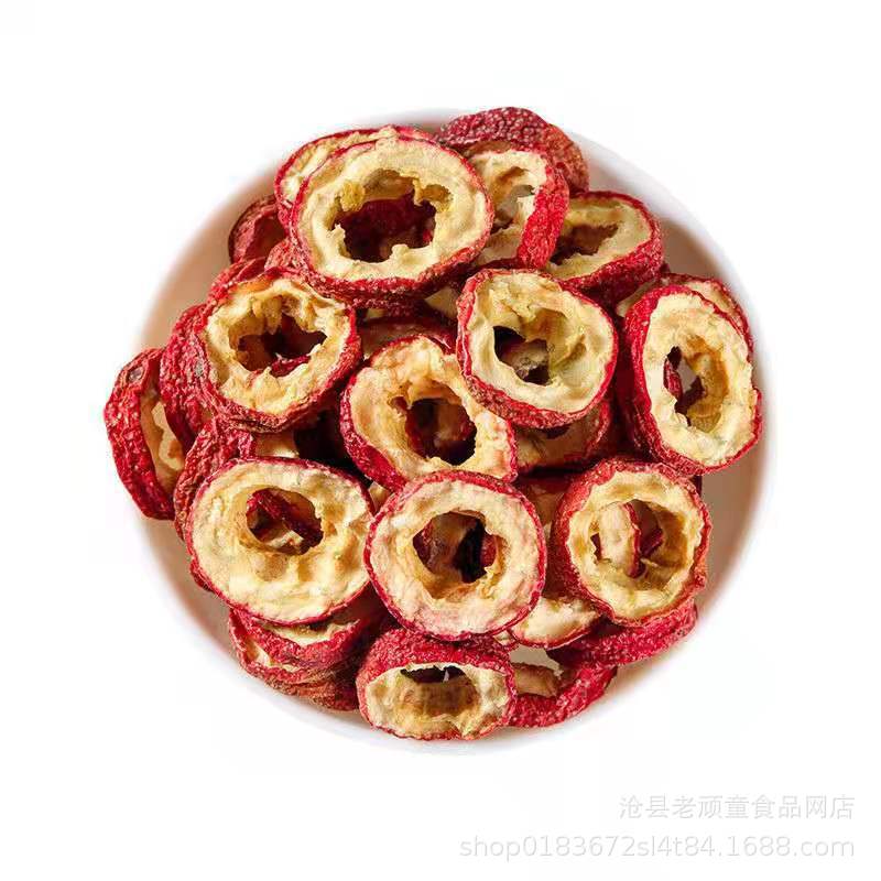 河北山楂干山楂片泡水零食农家果园一年一季果实量大价更低健康果
