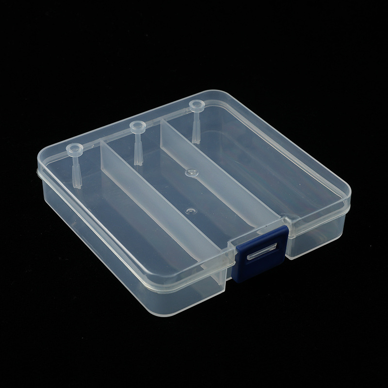 路亚盒鱼钩假饵3格塑料收纳盒分格钓鱼配件盒渔具户外随身零件盒