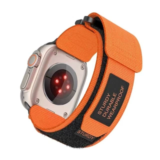 适用苹果手表表带applewatch Ultra8表带iwatch7/6/5/4/3两节尼龙
