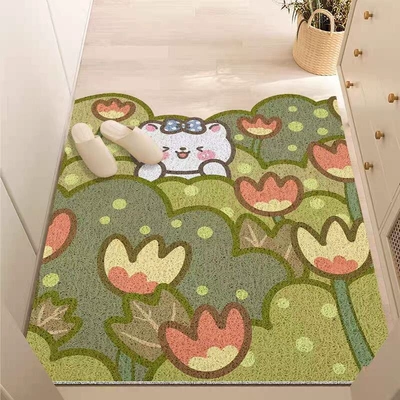 Avtomobil döşəmə paspasları – mat, anti-slip and dirt-removing, can - 5-vertical-versions-4060cm-vertical-version
