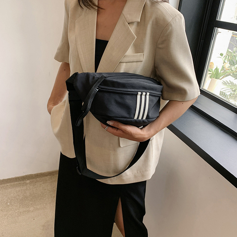 ファッションの胸の包みの男女のスポーツの腰の包みのカジュアルな韓国版のリュックサックのナイロンのカジュアルな百合の斜めのショルダーバッグの携帯電話のカバン|undefined