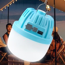 长续航夜市led充电式灯泡家用高亮节能应急球泡户外无线夜市摆摊