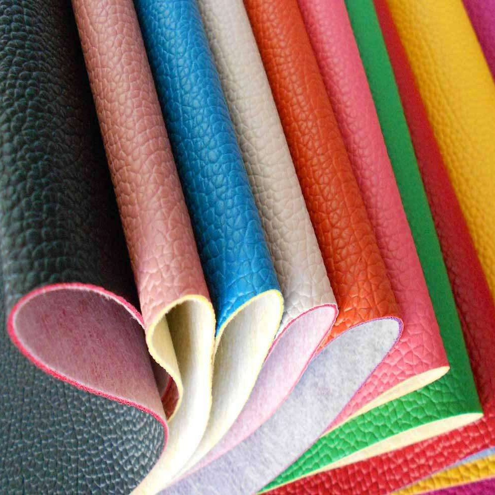 荔枝纹印花仿超纤皮革，荔枝纹印花仿真皮仿超纤皮料