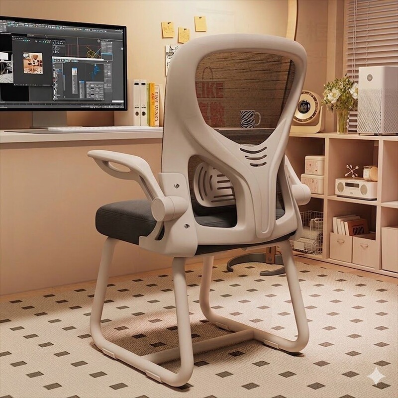 Computer Chair for Home Use, Comfortable for Long Sitting, with Backrest, Suitable for Mahjong, Conference Room, Office Chair, Dormitory Study Desk Stool Computer Chair for Home Use, Comfortable for Long Sitting, with Backrest, Suitable for Mahjong, Conference Room, Office Chair, Dormitory Study Desk Stool