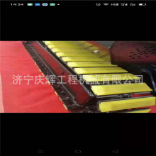 批发钩机橡胶履带胶块 EX350-5挖掘机履带胶 钩机螺丝牛筋履带胶