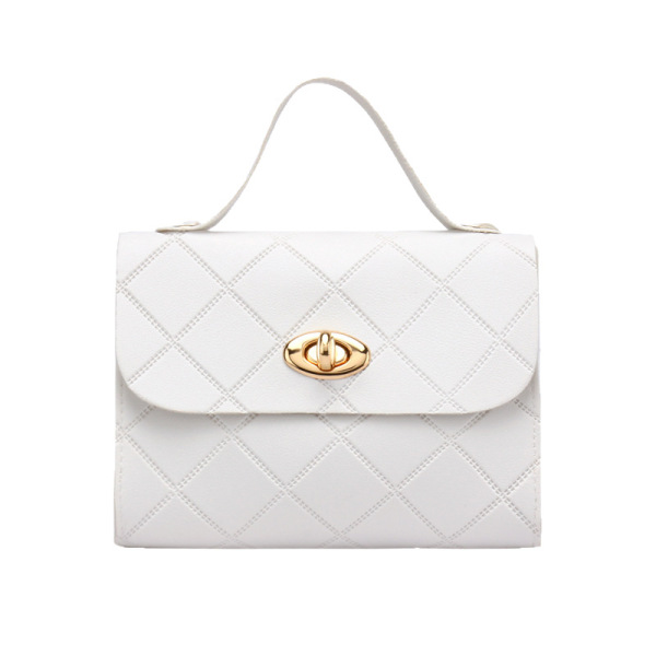 universal fashionable handheld shoulder bag with diamond pattern one…