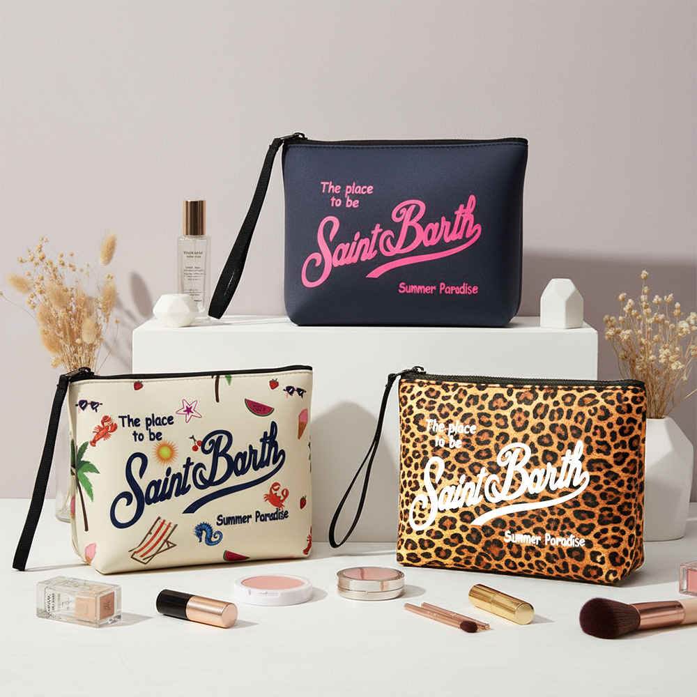 크로스 보더 재고 유럽과 미국 여성 가방 휴대용 여성 가방 여성 가방 비치 가방 다이빙 재료 방수 화장품 가방