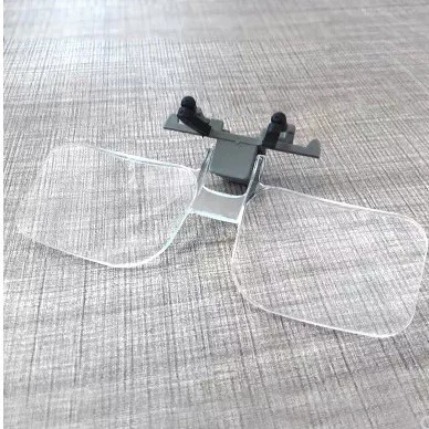 Оправа для очков с клипсой Портативная Лупа для чтения для пожилых людей 19156