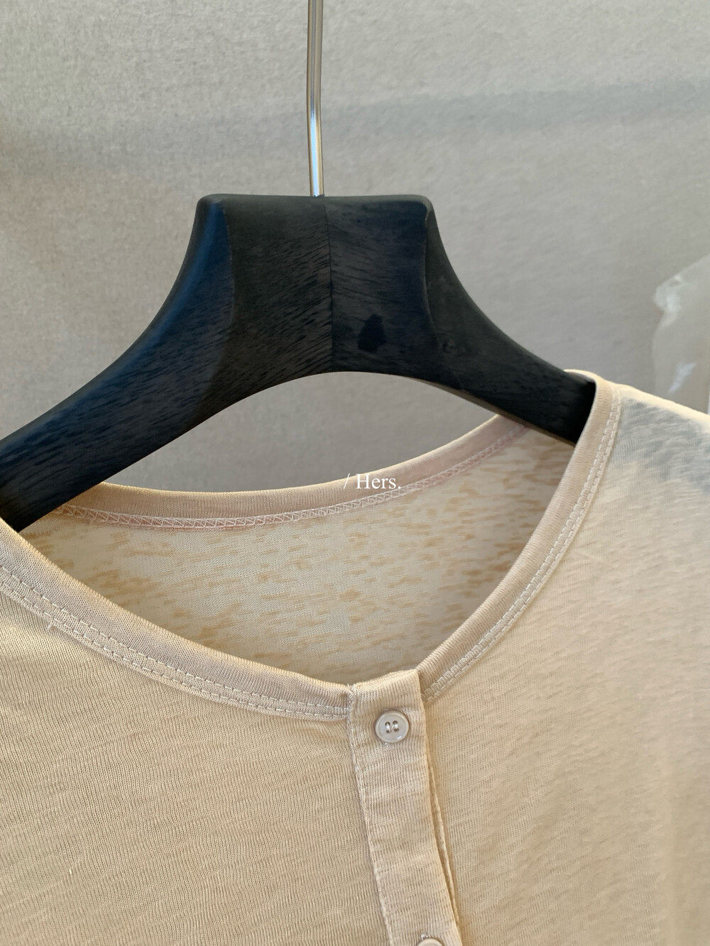 Áo khoác cardigan nữ dệt kim chống nắng cổ tròn tay dài phối màu cơ bản — Hồng sữa, Xám cacbon, màu đen, trắng ngà chi tiết 33
