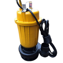 雨沃銅芯線750W排污泵小型家用農用2寸潛水泵污水泵抽水機