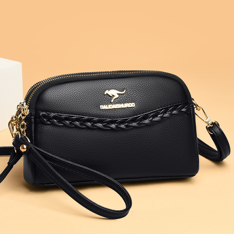 Polyurethane one-shoulder bag