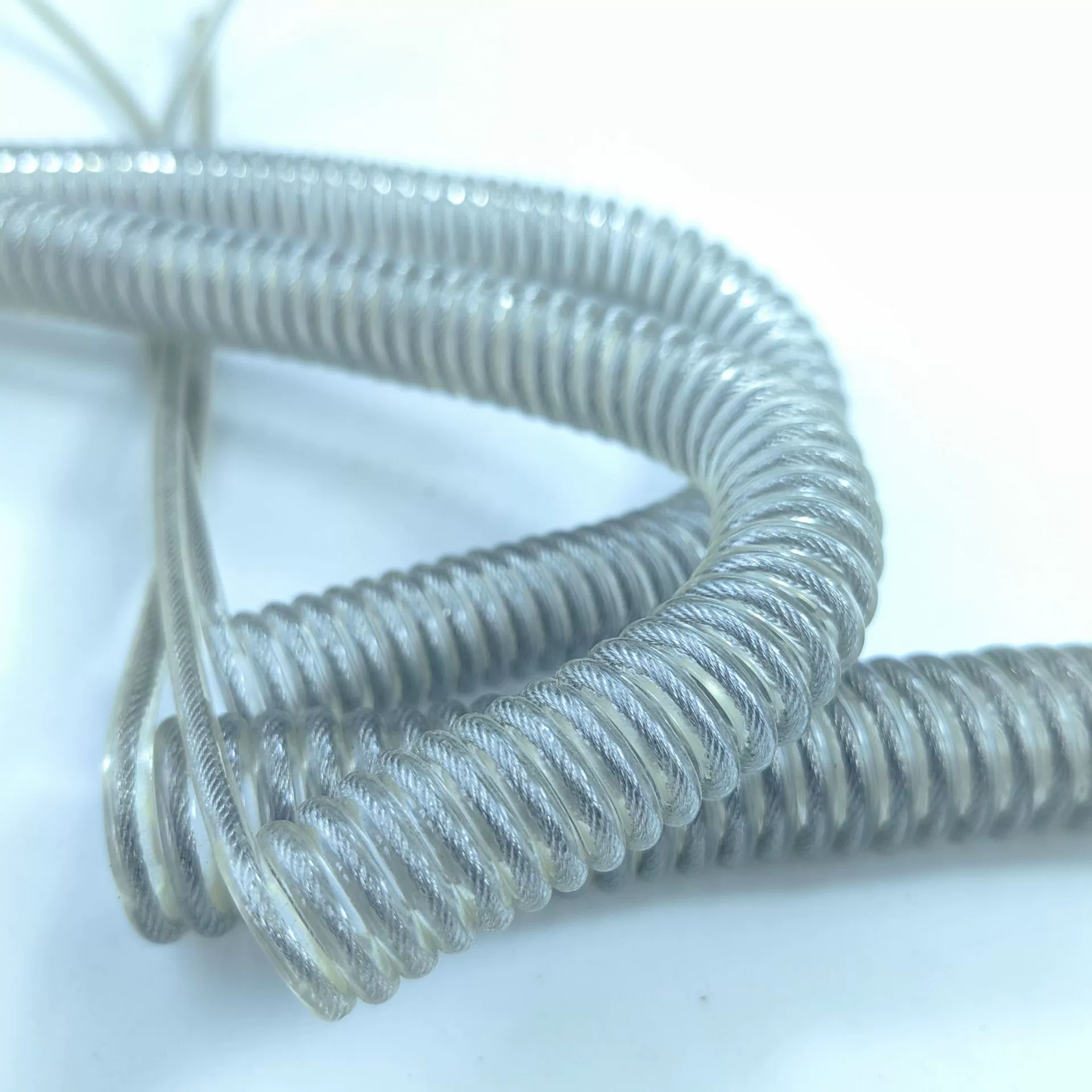 Spring rope 304 стальной проволоки покрытая рыболовная оснастка автоматическое оповещение о прокалывании рыболовная веревка PU глянцевая морская рыбалка пропуск леска ночная рыбалка