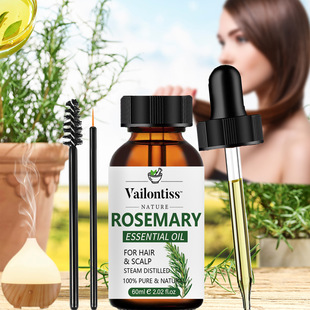 Cross-border spot 60ml rosemary hair care essential oil hair growth strengthening oil hair care scalp care
