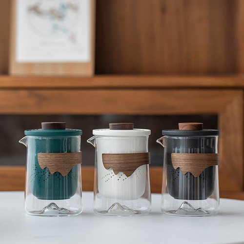 Ningxuan Portable Travel Tea Set Dragon Boat Festival Outdoor Boutique Portable Anti-scald Quick Cup High-end Gift