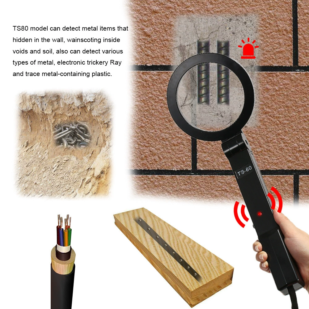 Складной ручной металлоискатель TS-80 металлоискатель