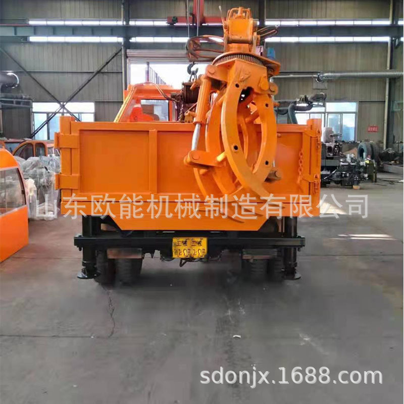 厂家销可制随车挖两头忙 长动臂履带随车挖 小型自卸式运输车