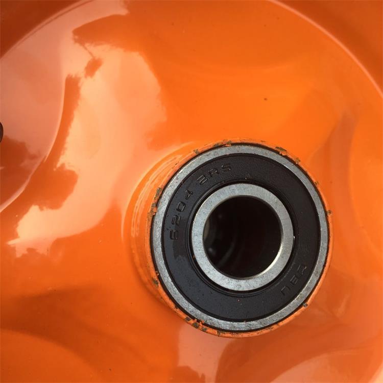 300-8充氣輪14寸橡膠輪小推車老虎車35cm輪胎兩輪連軸獨輪車輪子