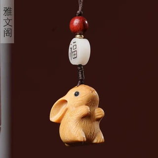 厂家批发望月兔DIY手机挂件规格约3公分左右挂饰链饰品吊坠钥挂饰